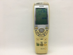 SANYO　エアコンリモコン　RCS-ER1　中古品A-5346