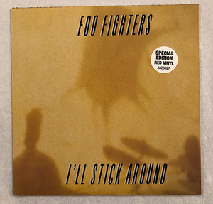 ■1995年 オリジナル UK盤 新品 FOO FIGHTERS - I’LL STICK AROUND 7’EP Special Edition Red Vinyl / CL 757 / NIRVANA Dave Grohl