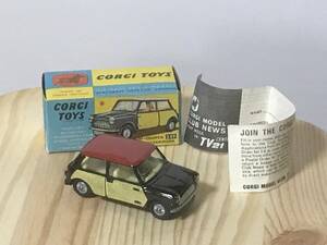 コーギー　ミニクーパー　1/43　De-Luxe WICKER WORK 1970年代　デッドストック　新品同様