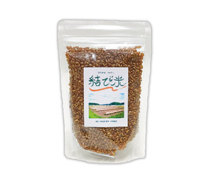 自然栽培 天日干し 結び米（赤米）(150g)★奈良県産★無肥料・無農薬・自家採取★お日様の下で天日干し★お米の起源、栄養豊富な雑穀(*^^*)