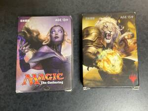 マジック・ザ・ギャザリング☆Magic: The Gathering☆MTG☆構築済みデッキ・ウェルカムデッキ☆日本語版☆新品・未使用