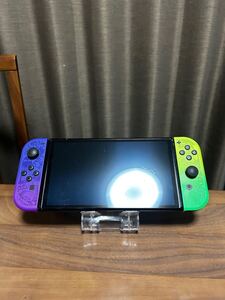 【送料無料】中古品 Nintendo Switch 有機ELモデル　本体のみ　ニンテンドースイッチ　スプラトゥーン3