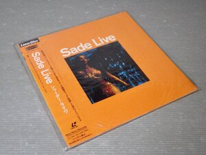 【日本盤LD/レーザーディスク】Sade Live シャーデー・ライヴ《帯,ライナー付き》◆1993年10月北米ライヴ◆Epic/Sony 1994年発売