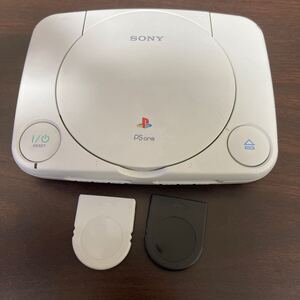 動作未確認 PlayStation SCPH-100 プレイステーション SONY ソニー PSone PS one Psone PS1 現状品 メモリーカード 付き