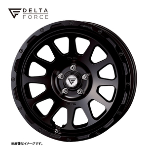 送料無料 デルタフォース DELTA FORCE OVA TOYOTA LAND CRUISER 300 9J-20 +55 6H-139.7 (20インチ) 6H139.7 9J+55【1本単品 新品】