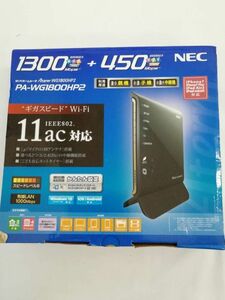 NEC　Wi-Fiホームルーター　Aterm　WG1800HP2　PA-WG1800HP2　無線LANルーター　【未開封・長期保管品】