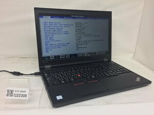 ジャンク/ LENOVO 20J9A050JP ThinkPad L570 Intel Core i3-7100U メモリ8.19GB SSD128.03GB 【G22305】