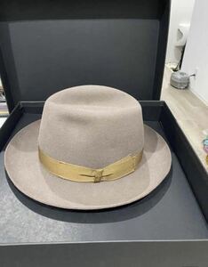 ◆ボルサリーノ◆高級中折れ帽子◆58◆定価121,000円　イタリア製◆Borsalinoハット