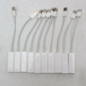 564)【10本セット】アップル 純正 USB-LAN変換アダプタ 有線LANイーサネット A1277