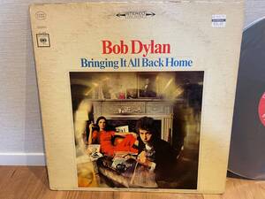 Bob Dylan Bringing It All Back Home Columbia 2eyes 1965年 米盤オリジナル LP レコード ステレオ ボブ・ディラン