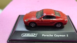 スケール 1/64 Porsche Cayman S ！ 世界の名車！ WELLY