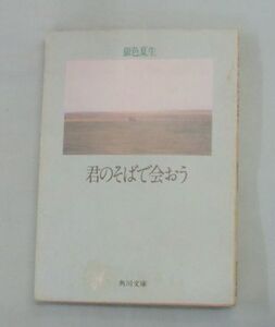 【文庫】君のそばで会おう ◆ 銀色夏生 ◆ 角川文庫 ◆ 銀色夏生写真詩集