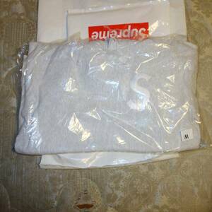 即決 Supreme s Logo Hooded Sweatshirt grey