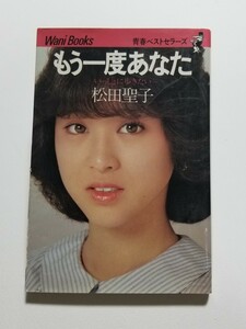 もう一度あなた　いっしょに歩きたい　松田聖子　ワニブックス　KKベストセラーズ　1981年初版