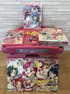 歴代プリキュア おもちゃ　らくがきんちょテーブル　ジグソーパズル　DVD キーホルダー　カルタなど