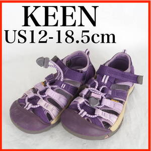 MK9621*KEEN*キーン*キッズサンダル*US12-18.5cm*パープル