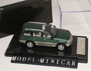 ▲超希少！Dark Green！HIKASI 1/64 トヨタ LAND CRUISER ランドクルーザー LC100