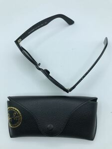 【イタリア製】【美品】Ray-Ban サングラス WAYFARER ウェイファーラー RB2140 黒sw2140bl20240225