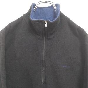 patagonia 90s CAPILENE L ハーフジップ フリース 黒 パタゴニア キャプリーン ヴィンテージ ビンテージ