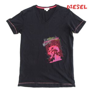 【DIESEL】ディーゼル　半袖　Vネック　Tシャツ　0151