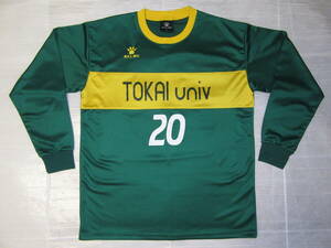 【支給品・選手実使用】ＫＥＬＭＥ製★東海大学/ＴＯＫＡＩ ＵＮＩＶ 長袖ユニフォーム（サッカー？）