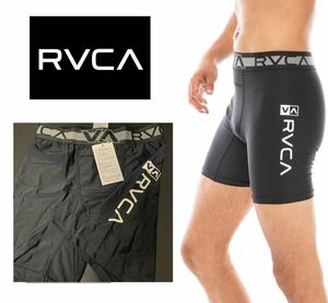 RVCA メンズ インナーパンツ ラッシュガード トレーニングウェア 水着 ルーカ ルカ タイツ スパッツ L