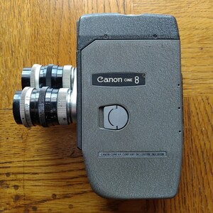 Canon Eight エイト 8mm カメラ 8ミリ シネカメラ Cine 8-T ジャンク　昭和レトロ ビンテージ 1020-E3-TA4