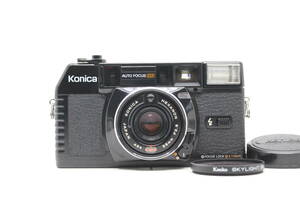 ★良品★KONICA コニカ C35MF HEXANON 38mm F2.8 人気の単集点式搭載コンパクトフィルムカメラ！動作品！ OK5716