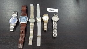 1202A53　腕時計　ジャンク品　おまとめ6点　CK　CITIZEN　など　 ※動作未確認