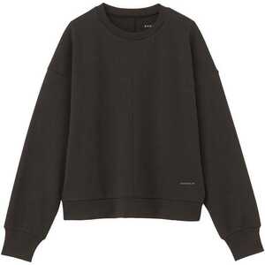 ダンスキン グリーンウェイロングスリーブスウェット(レディース) L ブラック #DC523304-K GREENWAY L/S CREW DANSKIN 新品 未使用