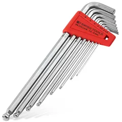 セット内容8本 PB SWISS TOOLS PBスイスツールズ ボール付ロング六角棒レンチセット 212LH8CN