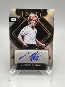 【激レア サイン枠内】2022-23 Panini Select アンドレアス・ブレーメ Andreas Brehme 直筆サインカード Auto 故人