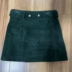 ZARA スエードミニスカート