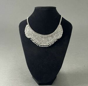 ◯ 1e12-3 SWAROVSKI スワロフスキー Renewal Necklace クリスタルビーズ ネックレス 5019006 36cm ビジュー ダイヤ 結婚式 セレモニー