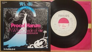 稀少 白レーベル見本盤 プロコル・ハルム/青い影/PROCOL HARUM FD-2034(M) サイケ 国内盤シングル