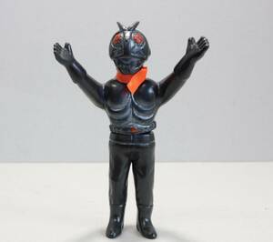 当時物 旧バンダイ 仮面ライダー1号 ソフビ ミニソフビ 昭和 レトロ／タカトク ポピー ブルマァク