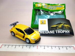 ★RENAULT MEGANE R.S. TROPHY メガーヌ R.S.スポール トロフィー 新品 ニュルFF最速車両【Volvic ルノー プルバックカー コレクション】