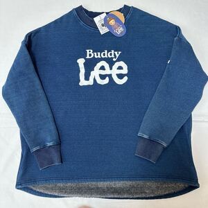 新品　定価4268円　Lee リー　マタニティ　裏起毛　トレーナー　M 授乳口　付き デニム　