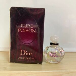 ディオール ピュア プワゾン　香水 5ml ミニ香水　オードパルファム　EDP Christian Dior PURE POISON フレグランス パフューム レディース