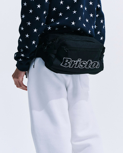 新品未使用品 F.C.Real Bristol ブリストル ウエストバッグ FCRB 24AW TOUR WAIST BAG BLACK ブラック SOPH F.C.R.B. BRISTOL FCRB-242127