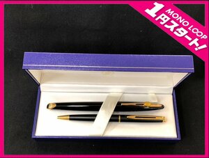 【6FO各05009B】1円スタート★WATERMAN★ウォーターマン★万年筆★ボールペン★未使用★フランス★18K★750刻印★