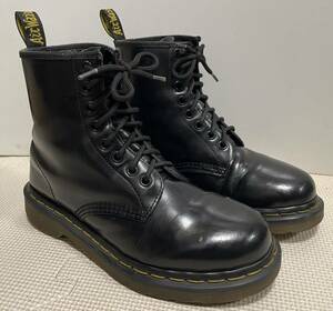 Dr Martens ドクターマーチン 8ホールブーツ UK4黒