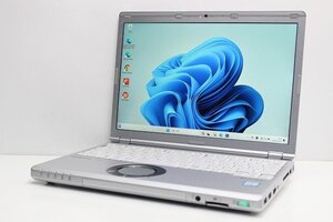 1円スタート ノートパソコン Windows11 WPS office搭載 Panasonic レッツノート CF-SZ6 第7世代 Core i5 SSD256GB メモリ8GB カメラ