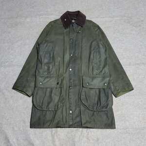 希少　90s　美品　36 バブアー 　 ボーダー 　セージ　 Barbour border ヴィンテージ　　 ビデイル ノーザンブリア