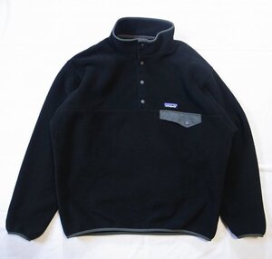 M シンチラ スナップT PATAGONIA SYNCHILLA プルオーバー パタゴニア Snap T Pullover プルオーバー fleece フリース black 黒 ブラック