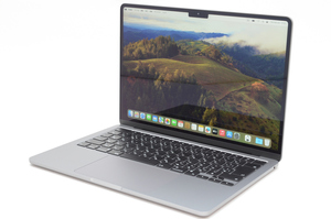 [中古]Apple MacBook Air 13インチ M2(8コアCPU/8コアGPU) 256GB スペースグレイ MLXW3J/A