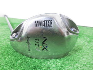 ♪MacGregor マグレガー MACTEC NV-NX 4U ユーティリティ 23°/純正 シャフト FLEX-S G9538♪