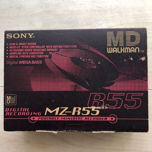 SONY MD WALKMAN ソニー MDウォークマン MZ-R55 ポータブルミニディスクレコーダー 