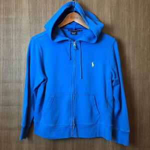 《キッズ》Ralph Lauren Sport ラルフローレン スポーツ フルジップ スウェット パーカー サイズ L/G 古着 k24110147