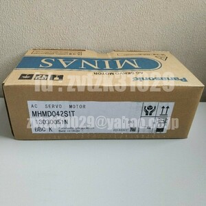送料無料★新品 Panasonic サーボモーター MHMD042S1T ◆保証